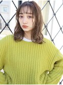20代30代40代50代大人デジタルパーマ外ハネボブペールベージュ