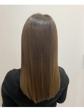 スレーヌサロンハナレ 北千住美容院(Sereine salon HANARE) 艶髪ストレート