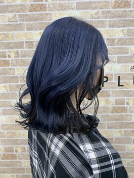 ギャラクシーアンブレラ 水戸店(GALAXY&BRELLA) ネイビーブルー＋ブラック