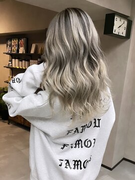 サニー 渋谷(SUNNY) バレイヤージュ、ハイライト、グレージュ、ショコラアッシュ