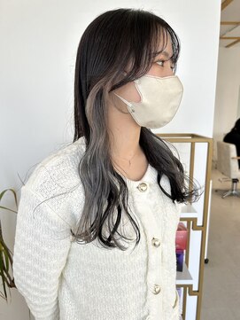 コト 福井大和田店(coto) 福井　大和田　インナーカラー　シルバーグレー　可愛い　20代