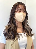 ムク 横浜店(muku)&nbsp;ミルクティーベージュダブルカラーケアブリーチインナーカラー