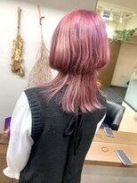 ディア(.eer)&nbsp;【.eer/ディア】ひし形ウルフ/ピンクラベンダー/デザイン