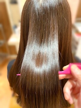 アズール 草加(azule) 大人かわいい,20代30代40代,ツヤ髪スタイル,ご褒美カラー/草加駅