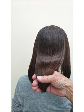 ヘアメイクサロン慧比須 酸性ストレート☆リンゴ幹細胞エキス