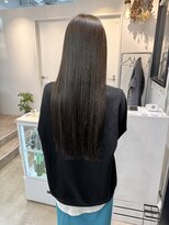 ロカ 表参道(loka)&nbsp;グレージュ/サラ艶ロング[表参道/ブリーチ/ハイライト]Mai