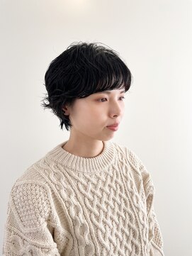 オンド(onde) ふわふわパーマのショート