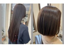 アズミー 自分らしく(As.me)の雰囲気（大人気♪酸性ストレートでダメージレスで艶髪に♪）