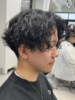 フィフス 渋谷(fifth)&nbsp;緩めツイストスパイラル無造作シャドウパーマ渋谷メンズ