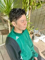 ダブル(W)&nbsp;【hair salon W】オトナ2ブロックパーマ