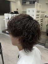 メンズ サロン ドット トウキョウ 町田店(men's salon dot. tokyo)&nbsp;マッシュウルフ×ツイストスパイラルパーマ