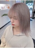 透明感抜群ホワイトベージュ