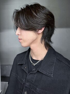 アイティー バイ アルバム 浦和店(IT by ALBUM) ダークアッシュ韓国マッシュ透明感カラー_ba501731