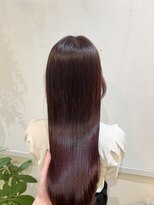 ネオリーブアピ 池袋店(Neolive api) 【ブリーチしない暖色カラー】池袋 髪質改善