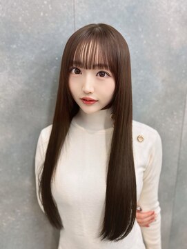 クム(kumu) 【kumu】ロングレイヤー/顔周りカット/栄/名古屋