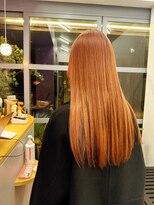 スエード(suede)&nbsp;【suede】オレンジ　× ブラウン