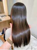 髪質改善でうる艶ストレート
