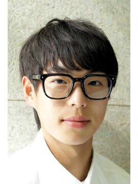 にもう ブルーカラー　波打ちパーマ　韓流ヘア　2