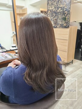 アンクラウド(an cloud) マットベージュ/オリーブベージュ/ブリーチなしカラー