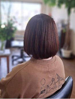 エムズ(M'S)の写真/【国分寺町】髪を傷ませないカラーで透明感と艶を両立するスタイルを実現♪ブリーチありのスタイルもお任せ