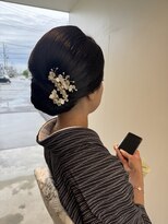 アオトソラ&nbsp;お着物ヘアセット