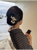 お着物ヘアセット