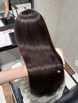 フォルテノエル 静岡鷹匠店(FORTE Noel)&nbsp;ラベンダーブラウン／髪質改善／ロング／トリートメント