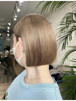 ココテラス(coco terrace)&nbsp;ハイトーン/ボブ/ミルクティーカラー