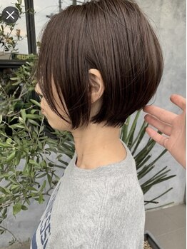 エルマノ 仙川(L mano)の写真/髪と頭皮のダメージを最小限に抑えるから、仕上がりも艶・透明感ある色味が実現できるのが嬉しい♪