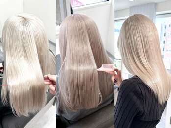 エルサザリープ 三宮(Elsa the leap)の写真/ブリーチしていてもご相談ください☆″弱酸性縮毛矯正だからできる感動の仕上がり！【元町/三宮】