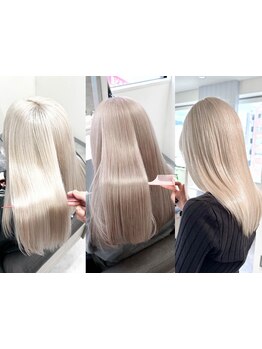 ブリーチしていてもご相談ください☆″弱酸性縮毛矯正だからできる感動の仕上がり！【元町/三宮】