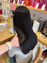 メルク ユニ(merc.uni)&nbsp;髪質改善ストレート11.19黒髪