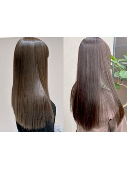 話題の髪質改善トリートメント♪ウルトワトリートメントで柔らか美髪[レイヤーカット/水素トリートメント]