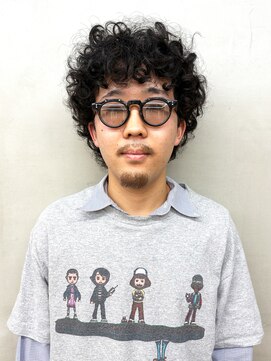 トオ(TOH) くるくるパーマハードパーマカーリーヘアメンズソフトアフロ