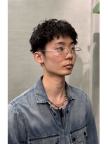 メンズ ニール 名古屋 伏見 丸の内(men's NEELU)&nbsp;ピンパーマショート