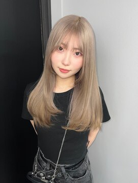 ギミックパシャ(GIMMICK pasha) 色落ちブロンドになるグレージュ