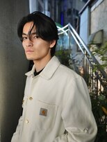 ノラ シブヤ(NORA)&nbsp;センターパート・ニュアンスパーマ・ニュアンスストレート