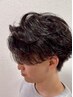 【メンズ限定】メンズカット＋パーマ＋marrb　￥12870～