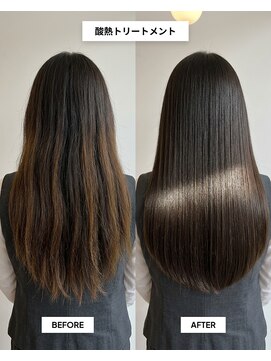 SENJYU 名古屋 名駅【髪質改善 縮毛矯正 白髪ぼかし特化サロン】【4月中旬～(予定)】 髪質改善 酸熱トリートメント ロングヘア
