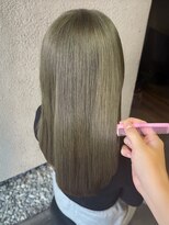 サラジュ 仁川店(SARAJU) 【透明感カラー特化】オリーブカラー×垢抜けカラー