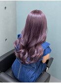 ツヤ感たっぷり♪ラベンダーピンクカラー