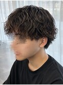 シャドウパーマ/無造作パーマ