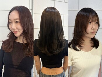 アルゴ 茅ヶ崎(ARUGO)の写真/[茅ヶ崎徒歩3分]結んでも可愛い。おろしても決まる！ミリ単位のこだわりカットでキレイが続く♪