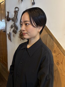 シーソー(SEE SOE)の写真/【ショートヘアカットを得意とする実力派スタッフ在籍☆】毎日のスタイリングも時短で綺麗なシルエット**