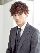 メンズルービック なかもず(MEN’s Rubik's) ビジネスマッシュ×無造作パーマで好印象メンズヘア