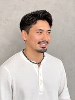 フジヤマバーバーショップ アジト(FUJIYAMA BARBER SHOP ajito)&nbsp;大人アップバング×爽やかショート メンズ/明石/西明石/大久保