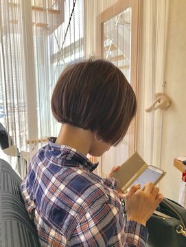 ヘアメイク ルアン ルアン(Hair Make Ruane) カジュアルショートボブ