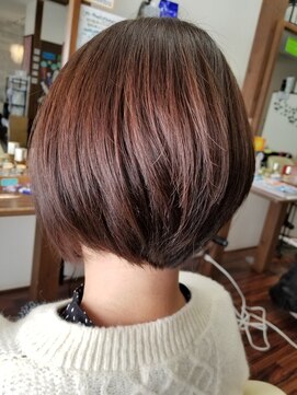 エヌフラップ(n-flap) 綺麗めショートボブ