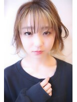 ブーケ(BOUQUET)&nbsp;ヒカルの碁ヒカルヘア　前髪ハイトーン