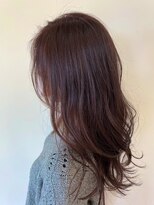 マヤ 小瀬店(MYA)&nbsp;ピンクブラウンAujua/白髪ぼかし/髪質改善/イルミナカラー